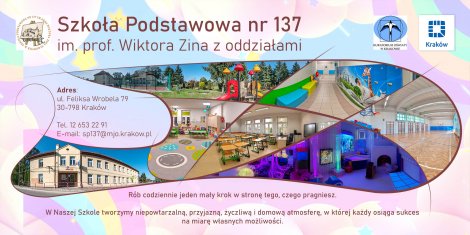 Szkoła Podstawowa nr 137 | w Krakowie